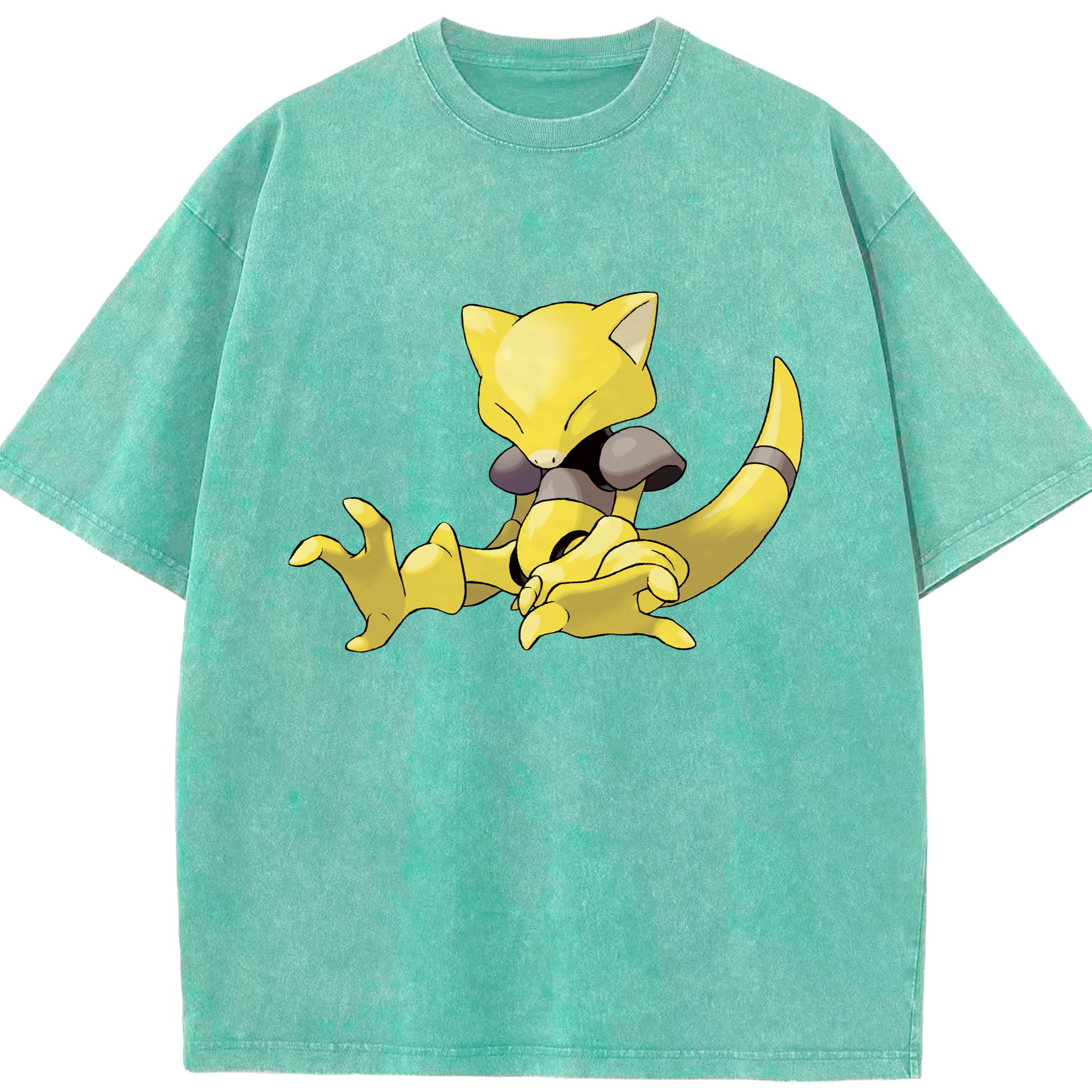 （画像用） ポケットモンスター Pokémon 綿100% ヴィンテージ風 半袖Tシャツ（フロントプリント）